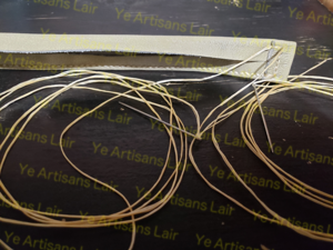 Work-in-Progress Shoulder Strap Beginning Sew