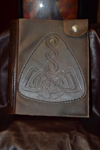 Thors-Hammer-knotwork-tooled-book-cover